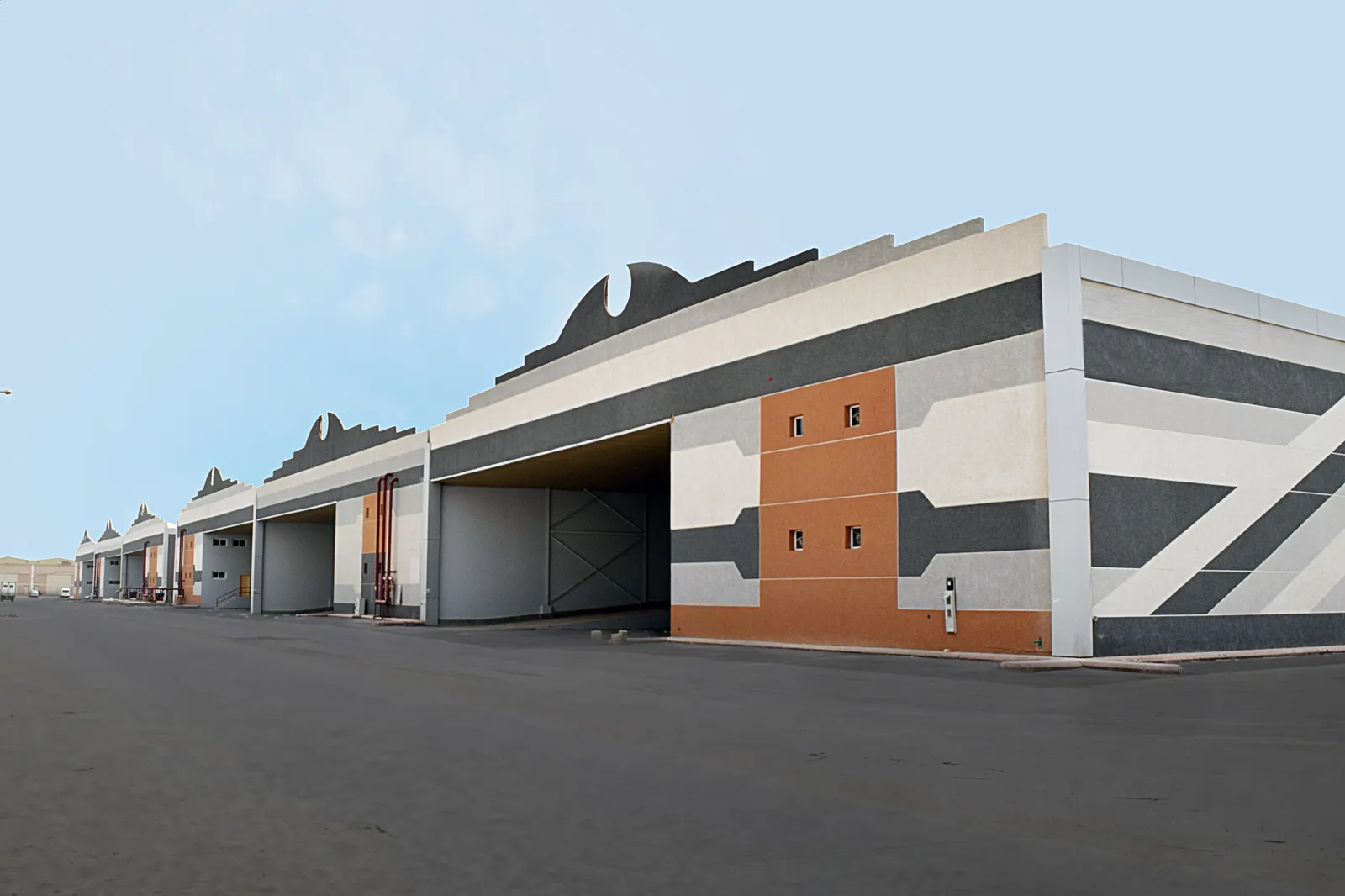 Almosa logistics warehouses — interior bay