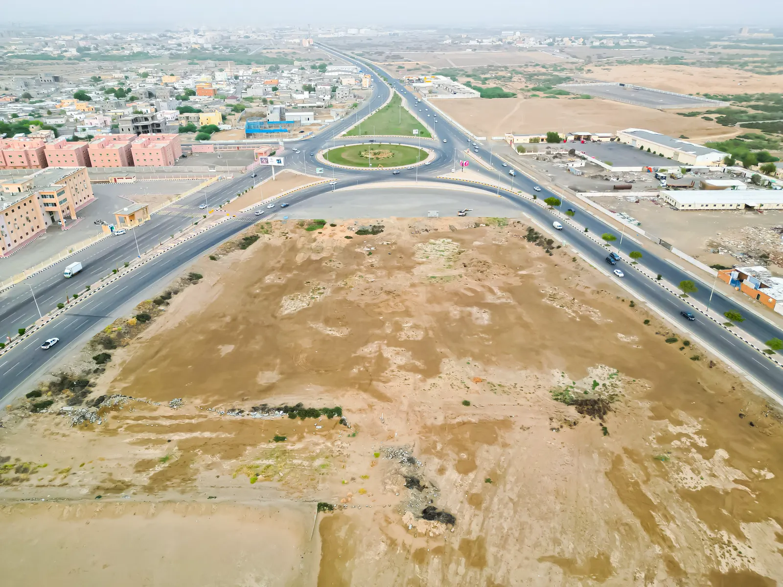 Woroud Al Mosa scheme — access and roads